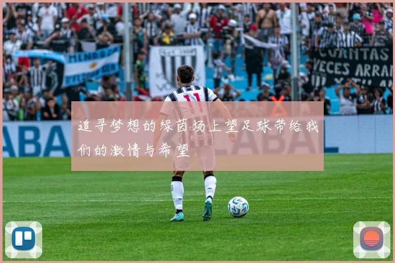 追寻梦想的绿茵场上望足球带给我们的激情与希望